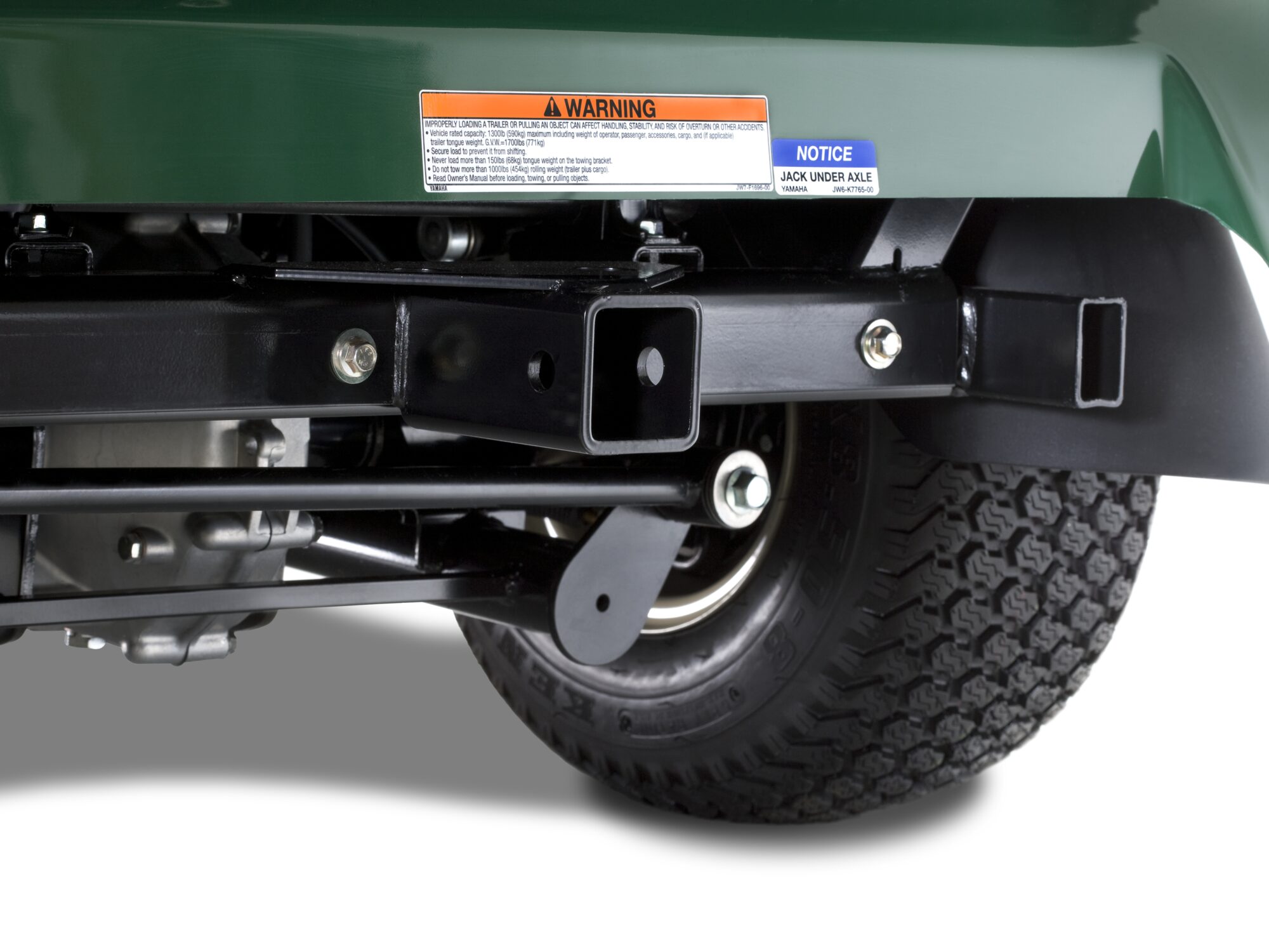 Resilient 2-inch hitch receiver
