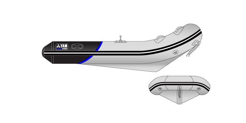 Inflatable V-hull (310Air)