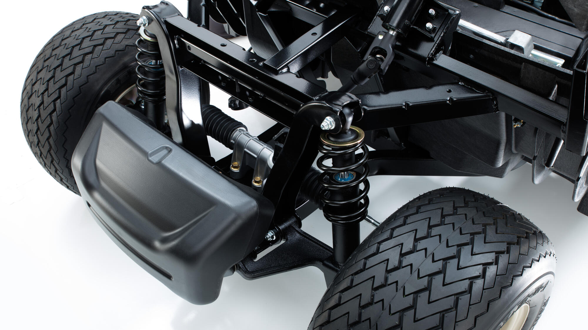 Fully independent front suspension