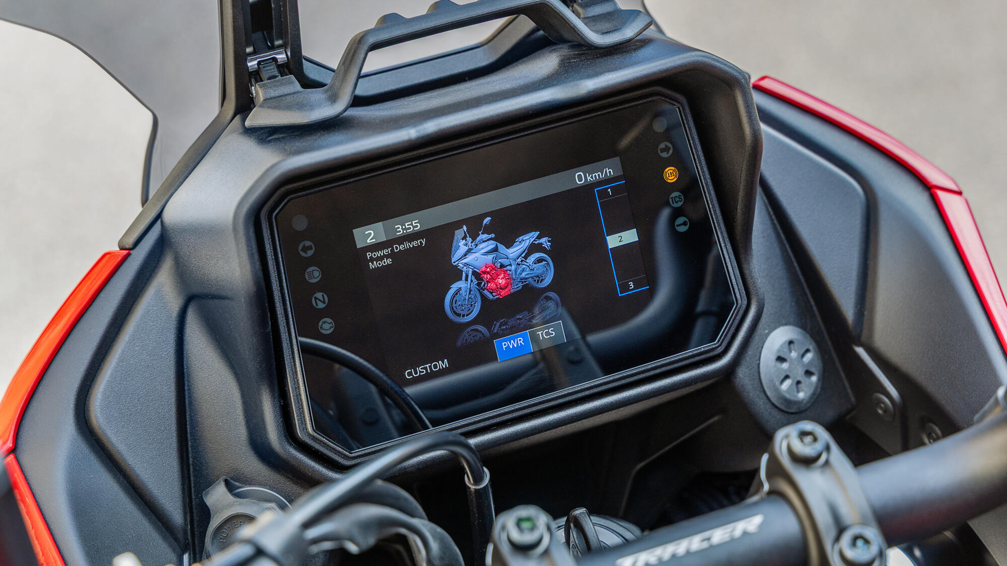 Electronic throttle, YRC riding modes and switchable TCS