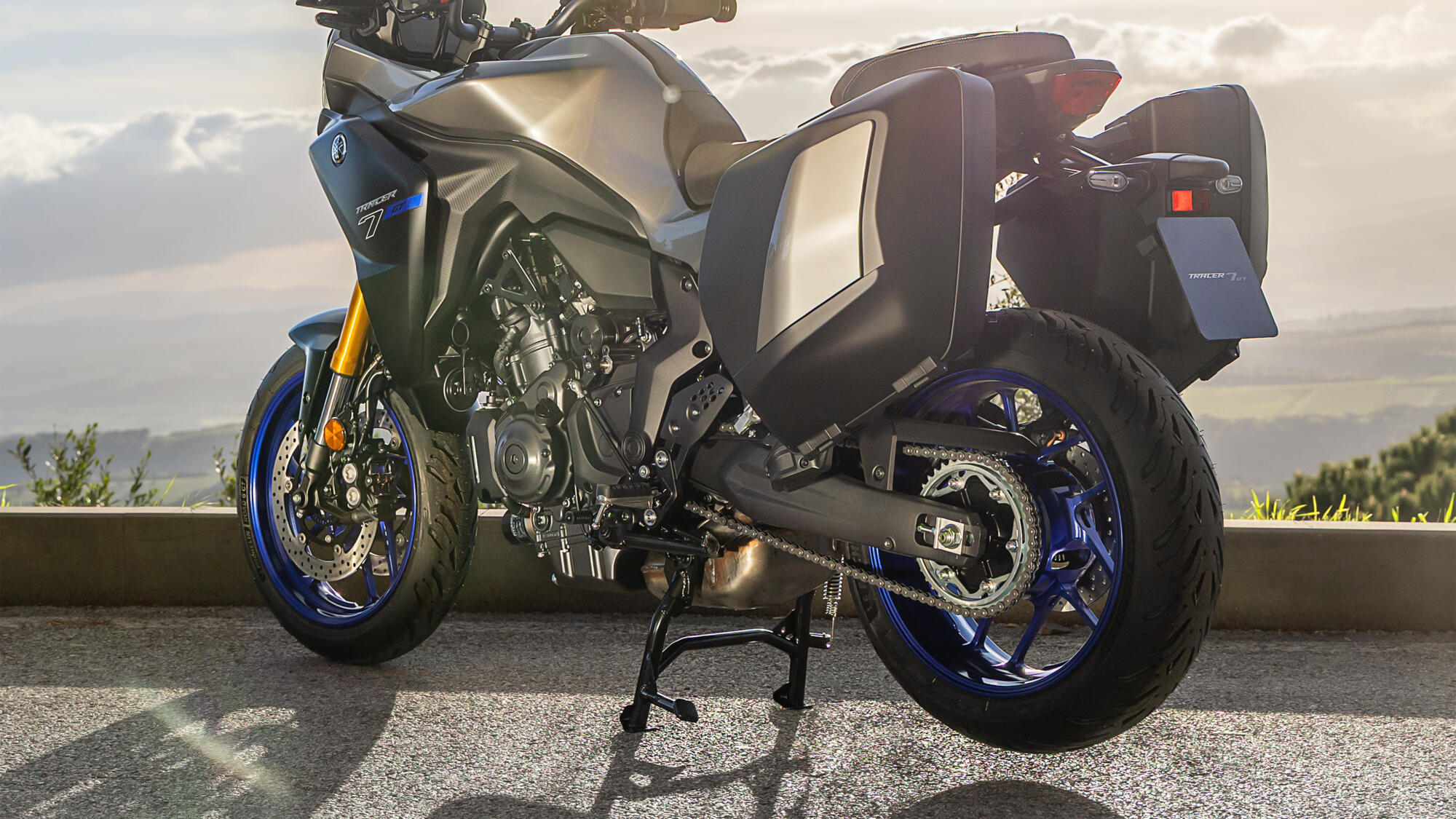 Revised chassis and swingarm with increased rigidity