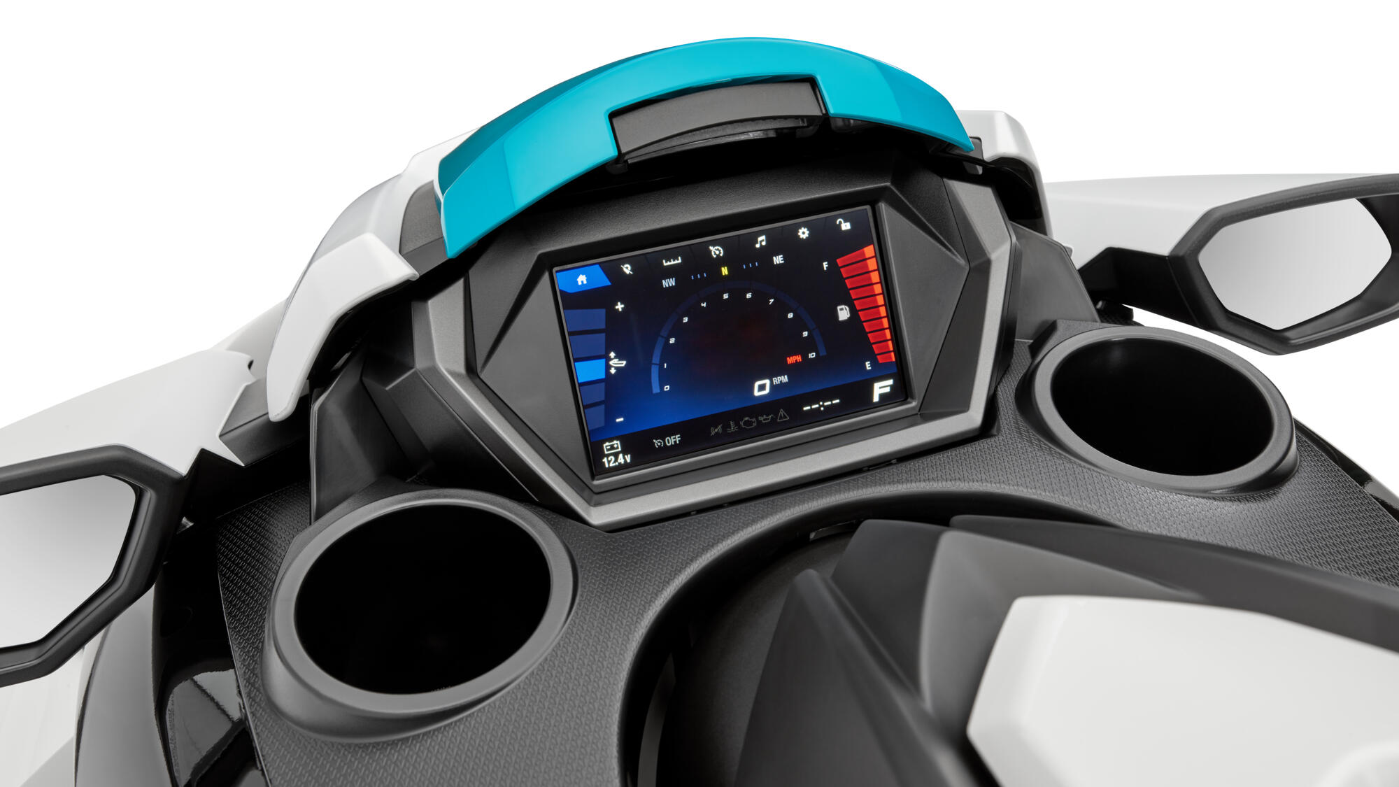 7-inch colour touch screen display