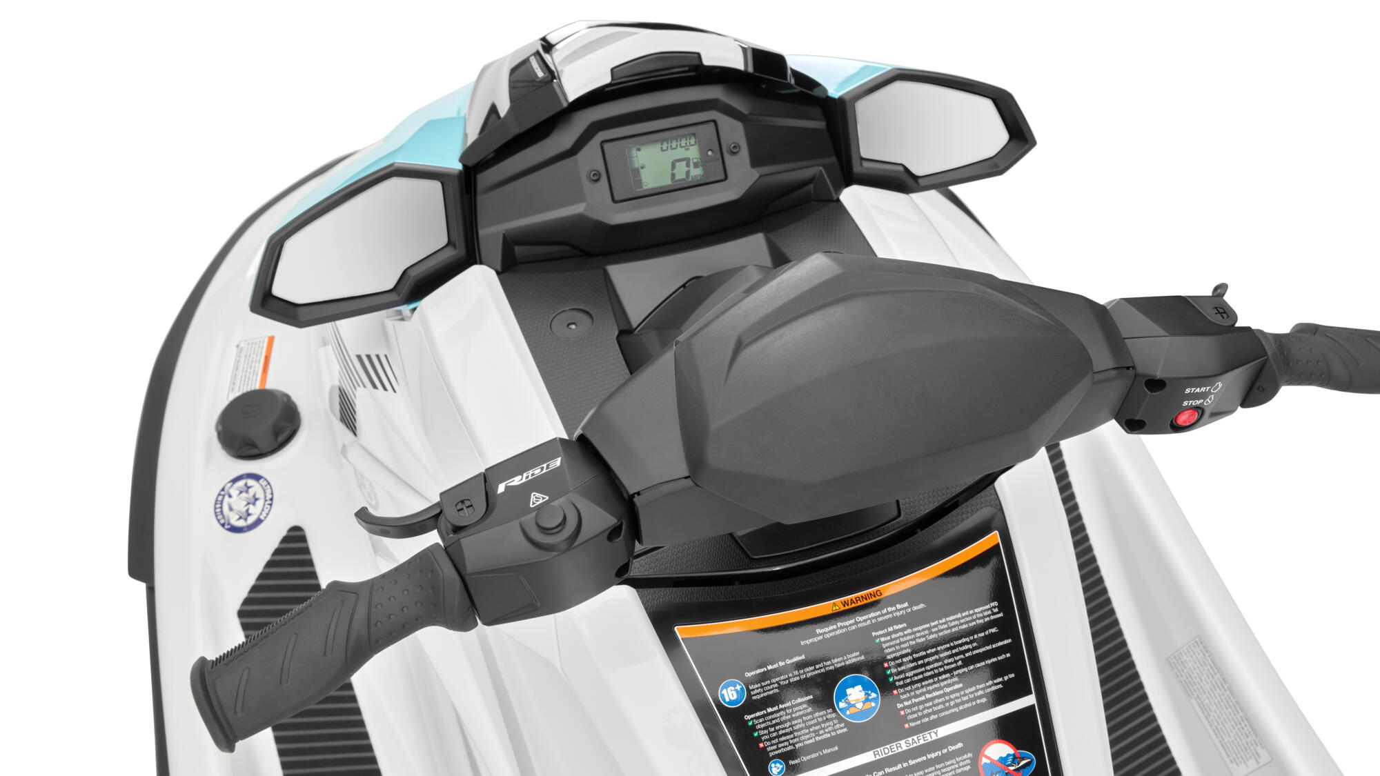 Narrow seat design - more comfort and optimum handling
