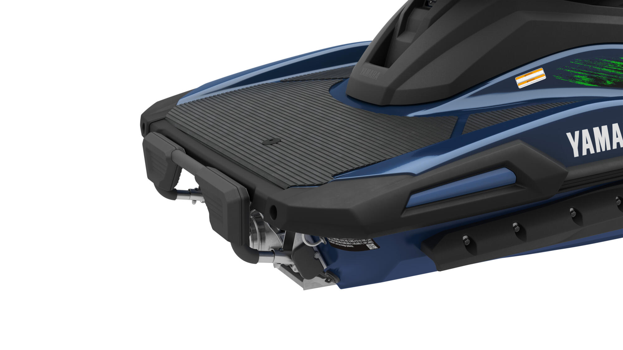 Easier re-boarding with redesigned steps and more grips