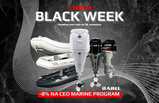⚫Yamaha Marine BLACK WEEK počinje!⚫